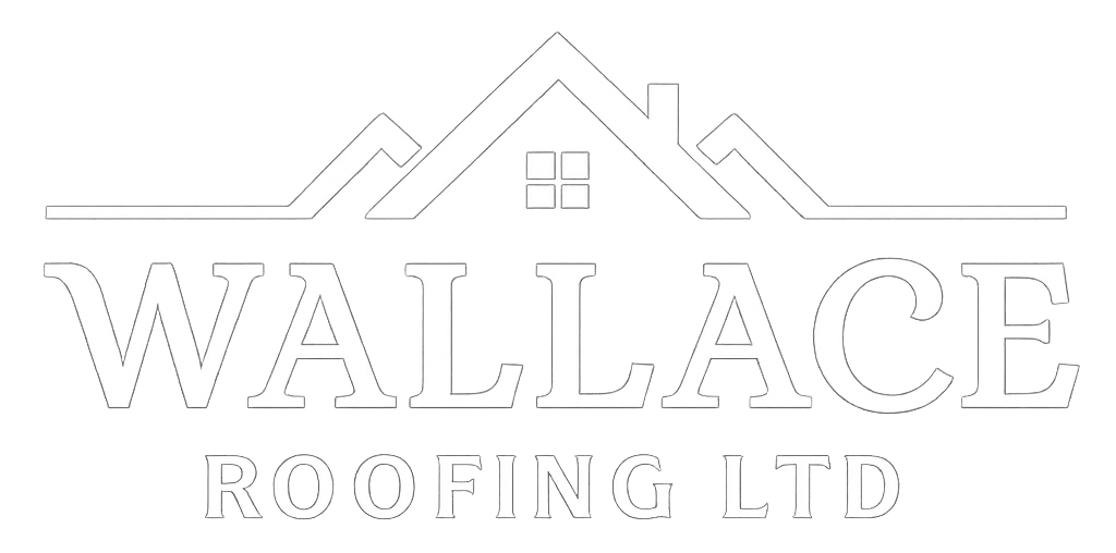 wallace roofing logo white wallace roofing logo white